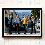 Rock band Arctic Monkeys White Coated Paper Posters Wall Home Bar Posters Home Decor Gift Frameless