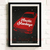 Rock band Arctic Monkeys White Coated Paper Posters Wall Home Bar Posters Home Decor Gift Frameless