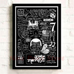 Rock band Arctic Monkeys White Coated Paper Posters Wall Home Bar Posters Home Decor Gift Frameless