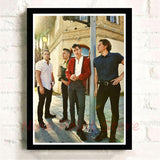 Rock band Arctic Monkeys White Coated Paper Posters Wall Home Bar Posters Home Decor Gift Frameless