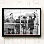 Rock band Arctic Monkeys White Coated Paper Posters Wall Home Bar Posters Home Decor Gift Frameless