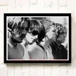 Rock band Arctic Monkeys White Coated Paper Posters Wall Home Bar Posters Home Decor Gift Frameless