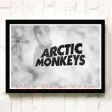 Rock band Arctic Monkeys White Coated Paper Posters Wall Home Bar Posters Home Decor Gift Frameless