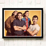 Rock band Arctic Monkeys White Coated Paper Posters Wall Home Bar Posters Home Decor Gift Frameless