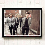 Rock band Arctic Monkeys White Coated Paper Posters Wall Home Bar Posters Home Decor Gift Frameless