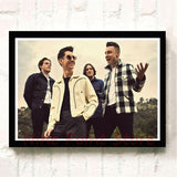 Rock band Arctic Monkeys White Coated Paper Posters Wall Home Bar Posters Home Decor Gift Frameless