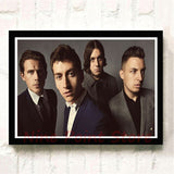 Rock band Arctic Monkeys White Coated Paper Posters Wall Home Bar Posters Home Decor Gift Frameless