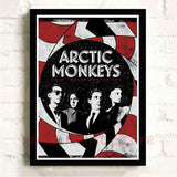 Rock band Arctic Monkeys White Coated Paper Posters Wall Home Bar Posters Home Decor Gift Frameless