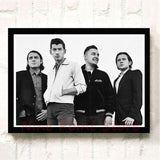 Rock band Arctic Monkeys White Coated Paper Posters Wall Home Bar Posters Home Decor Gift Frameless