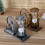 Retro Ferris Wheel Sand Hourglass Ornaments Creative Gifts Nostalgic Home Decoration Ornaments Crafts