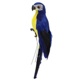 Creative Foam Feather Artificial Parrot Imitation Bird Model Home Ornament Simulation Animal Bird Garden Decoration Garden Tool