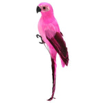 Creative Foam Feather Artificial Parrot Imitation Bird Model Home Ornament Simulation Animal Bird Garden Decoration Garden Tool