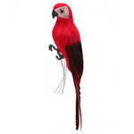 Creative Foam Feather Artificial Parrot Imitation Bird Model Home Ornament Simulation Animal Bird Garden Decoration Garden Tool