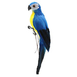 Creative Foam Feather Artificial Parrot Imitation Bird Model Home Ornament Simulation Animal Bird Garden Decoration Garden Tool