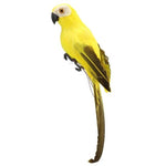 Creative Foam Feather Artificial Parrot Imitation Bird Model Home Ornament Simulation Animal Bird Garden Decoration Garden Tool