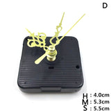 Hanging DIY Quartz Watch Silent Wall Clock Movement Quartz repair Movement Clock Mechanism Parts with needles 1 set new