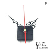 Hanging DIY Quartz Watch Silent Wall Clock Movement Quartz repair Movement Clock Mechanism Parts with needles 1 set new