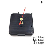 Hanging DIY Quartz Watch Silent Wall Clock Movement Quartz repair Movement Clock Mechanism Parts with needles 1 set new