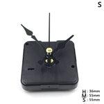 Hanging DIY Quartz Watch Silent Wall Clock Movement Quartz repair Movement Clock Mechanism Parts with needles 1 set new