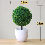 Pine Tree Simulation Flower Artificial Plant Bonsai Fake Green Pot Plants Ornaments Home Decor Craft