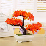 Pine Tree Simulation Flower Artificial Plant Bonsai Fake Green Pot Plants Ornaments Home Decor Craft