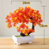 Pine Tree Simulation Flower Artificial Plant Bonsai Fake Green Pot Plants Ornaments Home Decor Craft