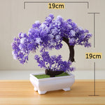 Pine Tree Simulation Flower Artificial Plant Bonsai Fake Green Pot Plants Ornaments Home Decor Craft