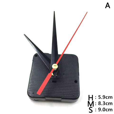 1 Set Hanging DIY Quartz Repair Movement Clock Mechanism Parts Quartz Watch Silent Wall Clock Movement With Needles