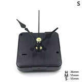 1 Set Hanging DIY Quartz Repair Movement Clock Mechanism Parts Quartz Watch Silent Wall Clock Movement With Needles