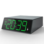 New arrival HD LED luminous digital alarm clock With thermometer Desktop electric clock modern decor LED emitting bedroom clock