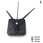 1 Set Hanging DIY Quartz Watch Silent Wall Clock Movement Quartz Repair Movement Clock Mechanism Parts With Needles